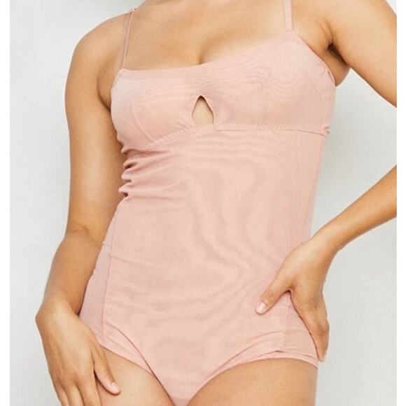 We are HAH Under the Wire Bodysuit in Copper Rose - M - Picture 1 of 5